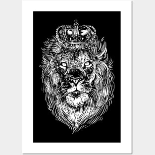 Crowned Lion Posters and Art